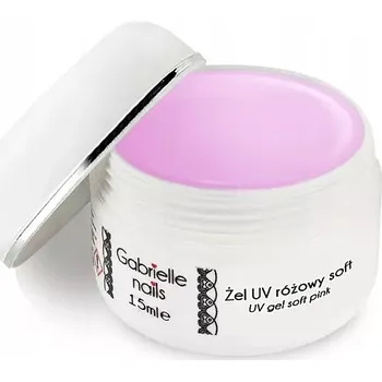 Lak na nehty Gel Gabrielle Nails růžový soft 15 ml