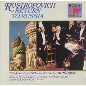 Zahraniční hudba CD Mstislav Rostropovich: Return To Russia 2009