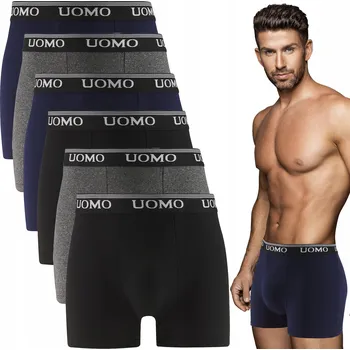 Boxerky Spodní prádlo boxerky Anet 100% bavlna vícebarevné sada 6 ks