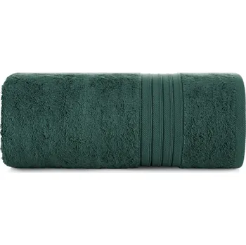 Ručník Osuška 50x90 z modalu s ozdobnými proužky, světle zelená