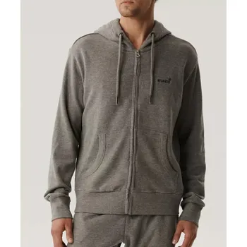 Pánská mikina Mikina Atlantic s kapucí na zip- černá, černá XXL i384_26917752