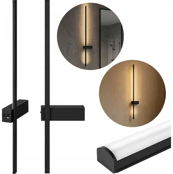 Nástěnné svítidlo Nástěnné svítidlo Masterled černé, integrovaný LED zdroj 8 W