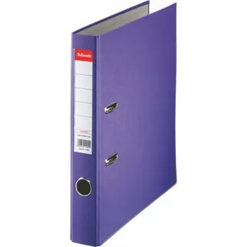 Esselte ŠANON A4 50 mm S PÁKOU fialový Kancelářský POŘADAČ Pevný