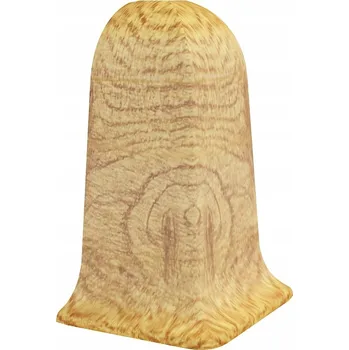 Vnější roh Vilo PVC 4 x 55, délka 10 cm, dub