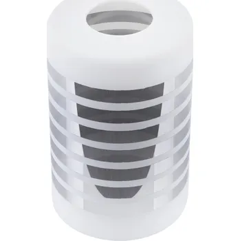 Obraz Stínidlo Light Home 10,5 cm E27 bílé, stříbrné