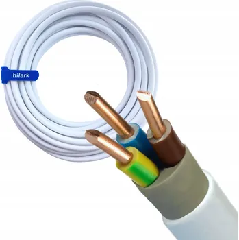elektrický kabel Instalační kabel kulatý YDY 3x4mm2 450/750V, 75 m