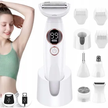 Holicí strojek HOLICÍ STROJEK DÁMSKÝ Bikini Nohy Tělo DEPILÁTOR ZASTŘIHOVAČ PACH ÚZKÝ 5 V 1