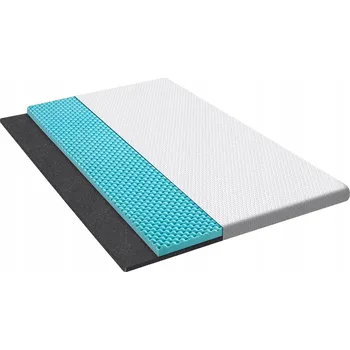 Matrace Vrchní MATRACE z bambusové pěny s dřevěným uhlím H2 / H3 paměťová, 180x200cm