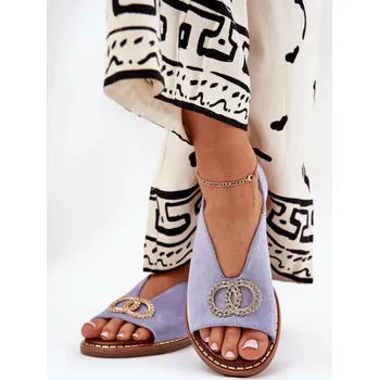 Dámské sandále Sandály Step in style – eco semiš- plochý podpatok, 37 i240_210134_2:37