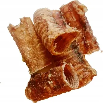 Pamlsek pro psa HUNDOG HOVĚZÍ TRACHEY ŘEZANÉ 1KG PSÍ PAMLSEK