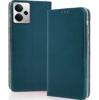 Pouzdro na mobilní telefon Flipové pouzdro Weblity pro Realme 14, 14T, zelené