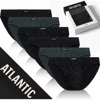 Podprsenka Atlantic Slipy černé barvy velikost XXL