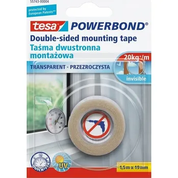 Lepicí páska Oboustranná lepicí páska Tesa 19 mm x 1,5 m