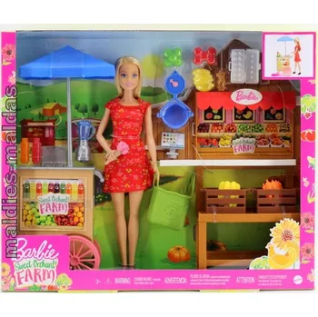 Panenka Mattel Barbie Farmářský stánek