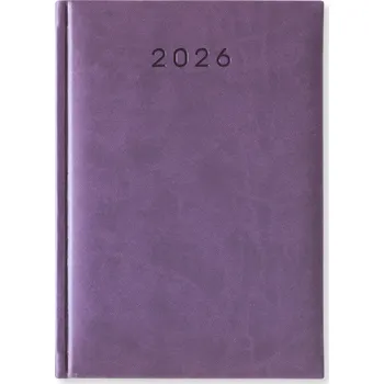 Kalendář Knižní kalendář 2026 A5 Scriba fialový