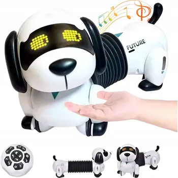 Robot Inteligentní robotický pes Edukační hračka Interaktivní pro děti