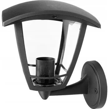 Venkovní osvětlení Venkovní nástěnné svítidlo Rum-Lux čiré, černé E27 40 W