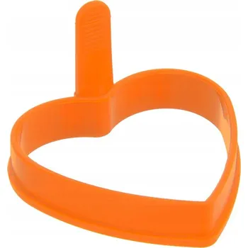 Forma na pečení Silikonová formička ve tvaru srdce na vejce Orion