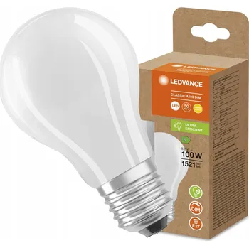 Žárovka LED žárovka E27 8,2 W 1521 lm teplá bílá 2700 K stmívatelná Ledvance