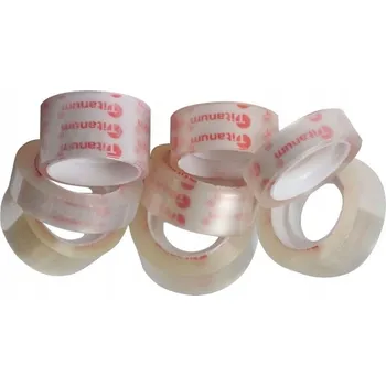 LEPICÍ PÁSKA 24 mm x 10 m SADA 6 kusů Titanum SILNÁ a PEVNÁ