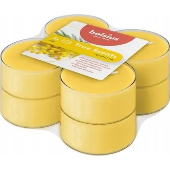 Svíčka Parafínové čajové svíčky Mimosa Bolsius 8 ks