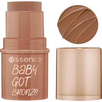 Bronzer Essence Baby Got Bronze Krémový Bronzer v Tyčince Matný 10 Cinnamon Spice