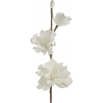 umělá květina Umělá květina dekorativní 74 cm bílá z EVA pěny