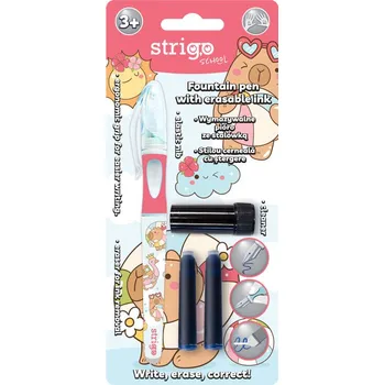 Gumovací pero na bombičky Strigo Kapybara růžová