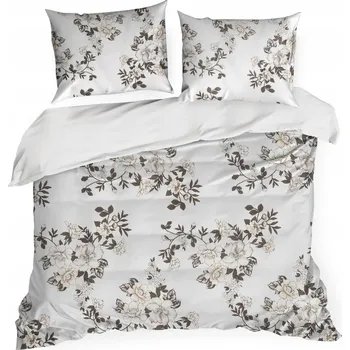 Povlečení Povlečení z mikrovlákna Inga bílé 8463 220x200 EUROFIRANY