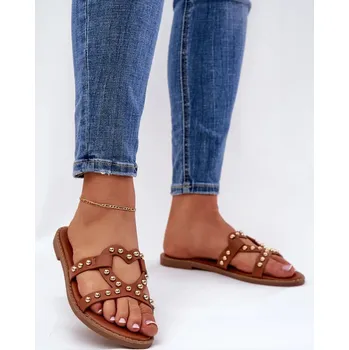 Dámské žabky Žabky z ekologické kůže- plochá podrážka- Step in style, 41 i240_212898_2:41