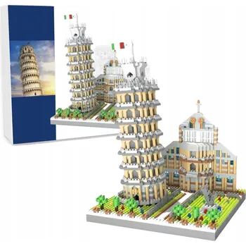 ostatní stavebnice STAVEBNICE Šikmá věž v Pise ARCHITEKTURA ITÁLIE MODEL 22 CM
