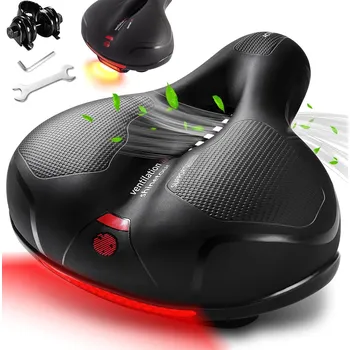 Sedlo na kolo Cyklistické sedlo VELMIA pro maximální jízdní komfort – 3 zóny