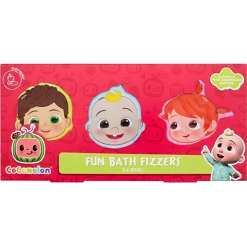 Cocomelon - Šumivé koule do koupele - Pro děti, 90 g