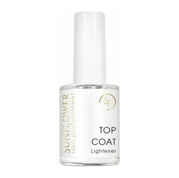 Lak na nehty TOP COAT LIGHTENER 9 ml Rozjasňující vrchní lak - proti žloutnutí