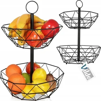 Obraz Kovový koš na ovoce černý