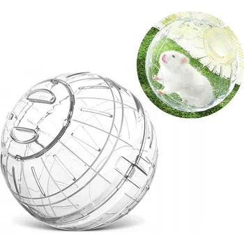 Koule na běhání a transportní klec pro křečky o průměru 12 cm