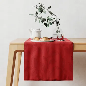 Obraz Běžec v odstínech červené 120 x 40 cm