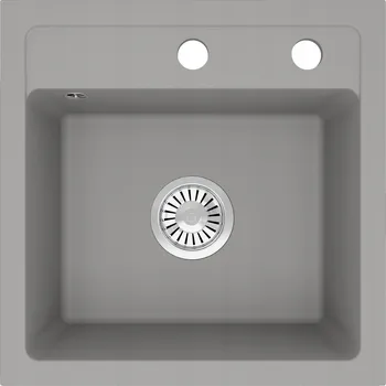 Granitový dřez Jednokomorový granitový dřez Brenor Bella šedý