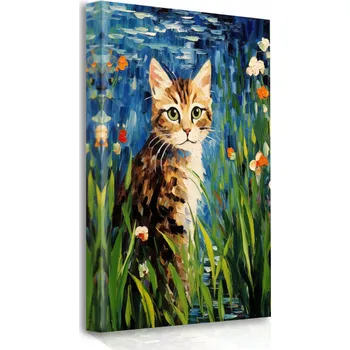 Obraz OBRAZ NA PLÁTNĚ ZOBRAZUJÍCÍ ZVÍŘATA 50x70 DO OBÝVACÍHO POKOJE, LOŽNICE