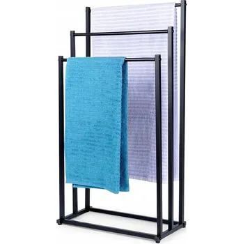 Držák na ručník Volně stojící hrazda Artemis černá