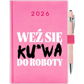 Kalendář Knižkový kalendář pro učitele 2026 A5, růžový