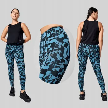Dámské legíny Legíny CASALL Essential Tights Printed modré 36