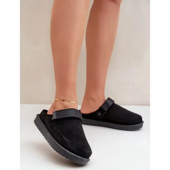 Dámské pantofle Platformové pantofle Step in style z ekologického semiše, 36 i240_204652_2:36