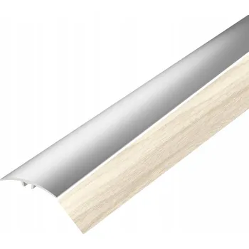 soklová lišta Hliníková lišta 30 x 10 mm, délka 90 cm, dekor dub