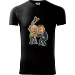 MyShirt Viper Fit Babiš a berle černé