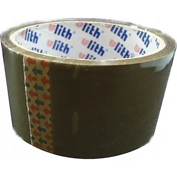 Lepicí páska LEPICÍ PÁSKA balicí hnědá 48 mm x 66 m PAKART pro ZALEPENÍ KARTONŮ