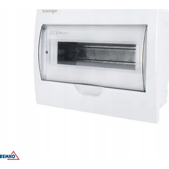 Rozvaděč Rozvodnice pod omítku 1x12 IP40 svorkovnice 12N+12PE BEMKO