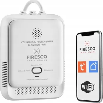 Bezpečnostní detektor Detektor plynu zemního plynu Firesco JT-ZL2010W