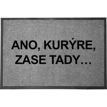 Hotová rohožka z plastu, PVC 60 x 40 cm