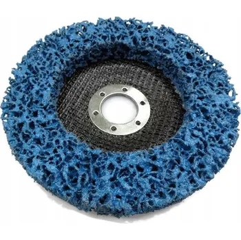 Brusný kotouč Nylonový brusný kotouč 125x22 mm pro hrubé čištění, modrý